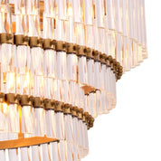 Chandelier Scottsdale antique brass finish