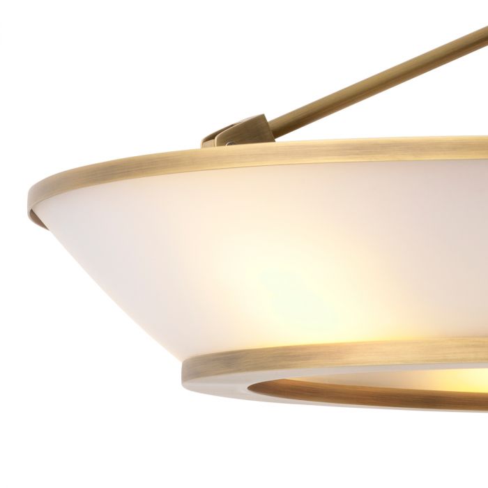 Ceiling Lamp Ferette antique brass finish