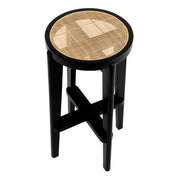 Taburete de bar Dareau clásico negro