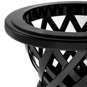 Planter Cypress Gardens piano black finish