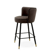 Counter Stool Grenada savona grey velvet
