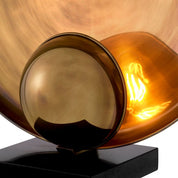 Table Lamp Odessa vintage brass finish