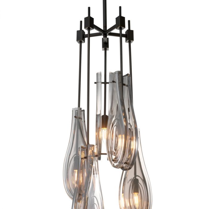 Chandelier Bellano L bronze highlight finish