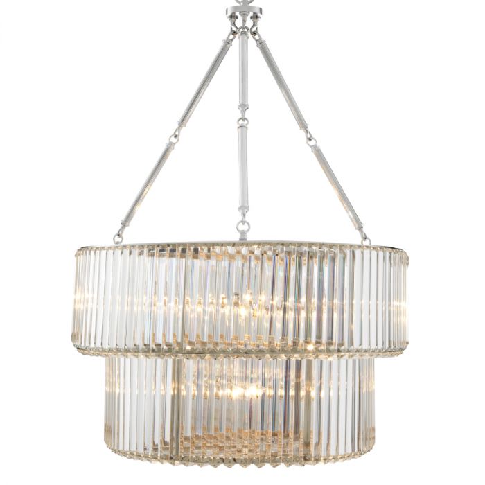 Chandelier Infinity Double nickel finish