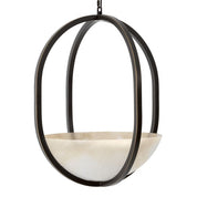 Lámpara de araña Scapa con acabado en bronce destacado