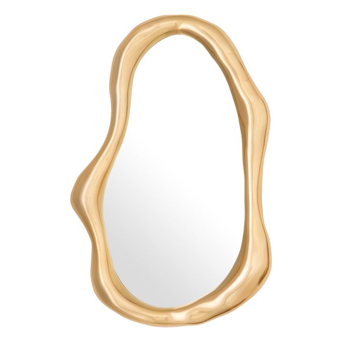 Mirror Viterbo gold finish set of 3