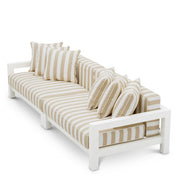 Sofá de exterior Cap-Antibes blanco mate florent beige