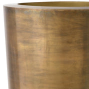 Planter Maddox vintage brass finish