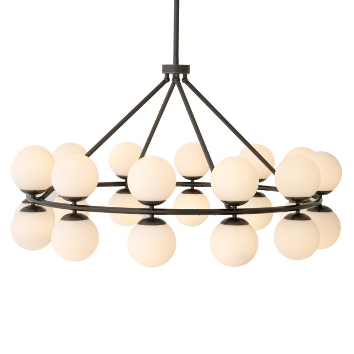 Chandelier Hutchinson bronze highlight finish