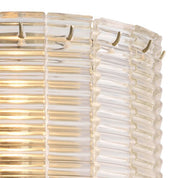 Wall Lamp Imperial brushed brass clear glass