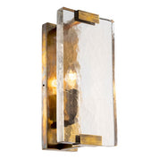Wall Lamp James vintage brass finish