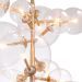 Chandelier Ezra antique brass finish