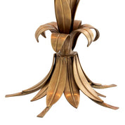 Table Lamp Hollywood Palm vintage brass finish