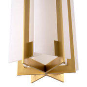 Chandelier Lugano antique brass finish