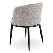 Dining Chair Filmore bouclé grey set of 2