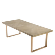 Dining Table Remington 230 x 100 cm washed oak veneer