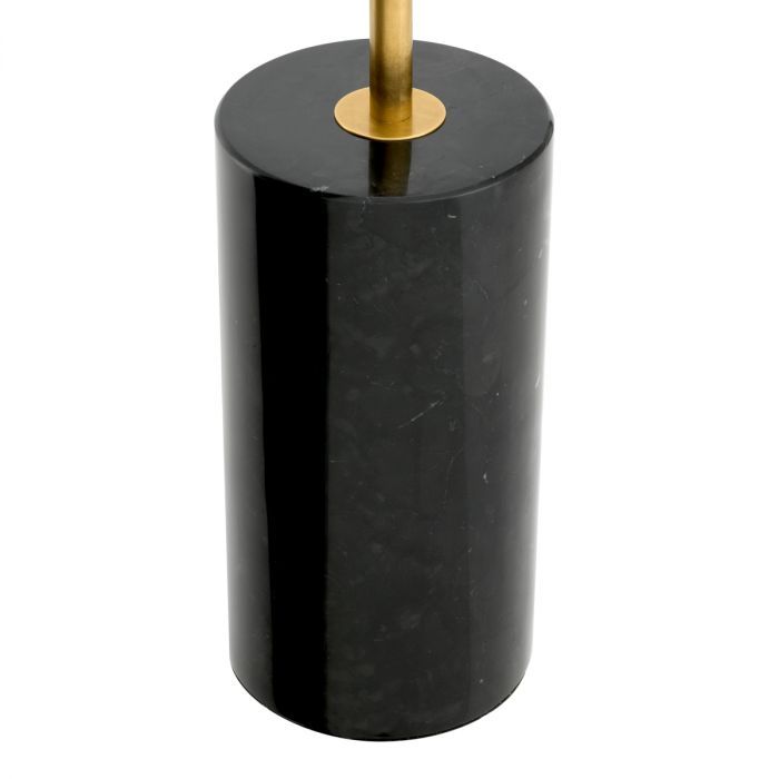 Floor Lamp Tempo antique brass finish