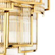 Chandelier Jet Set gold finish