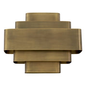 Wall Lamp Pegaso vintage brass finish