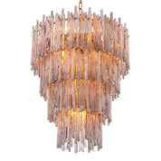 Chandelier Saint Roch S light brushed brass finish