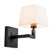 Wall Lamp Cambell bronze finish incl shade