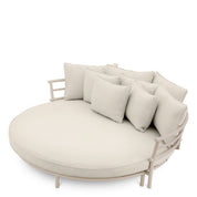 Cama de exterior Laguno sand lewis blanquecino/gris
