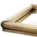 Tray Lenora vintage brass finish