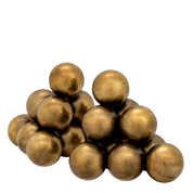 Bookend Carioca vintage brass finish set of 2