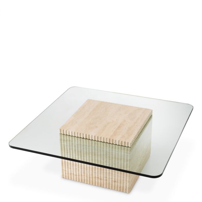 Mesa de centro Brindisi travertino