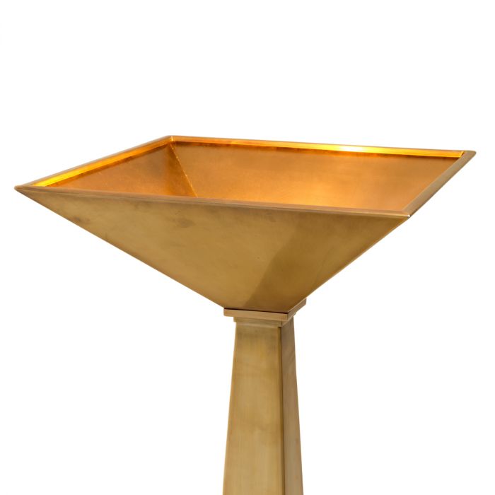 Floor Lamp Augustus vintage brass finish
