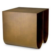 Side Table Rafaello brushed brass finish