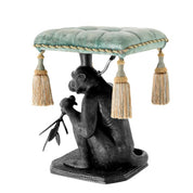 Stool Monkey black