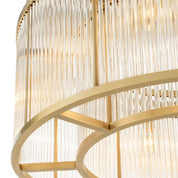 Ceiling Lamp Bernardi L antique brass finish