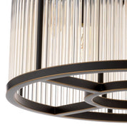 Ceiling Lamp Bernardi S bronze highlight finish