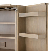 Bar Cabinet Highland washed oak veneer