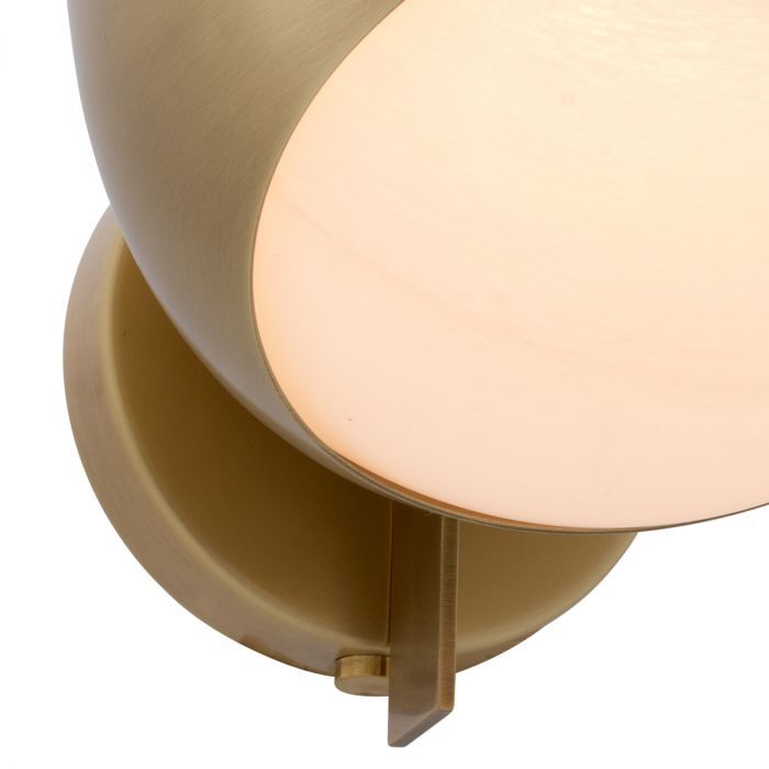 Wall Lamp Wilson antique brass finish