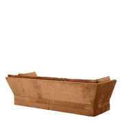 Sofá Belvedere Wrey terciopelo cobre