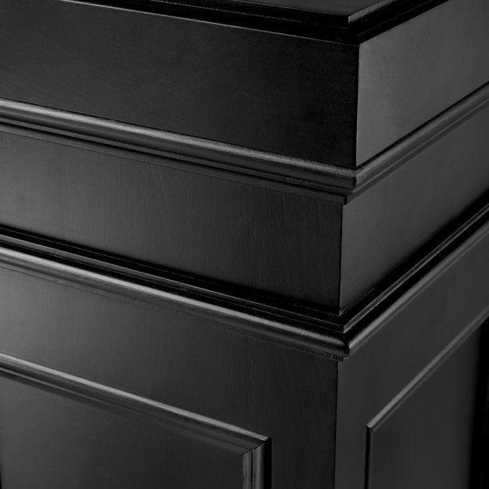 Column Marceau waxed black finish