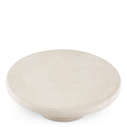 Mesa de centro de exterior Cleon crema