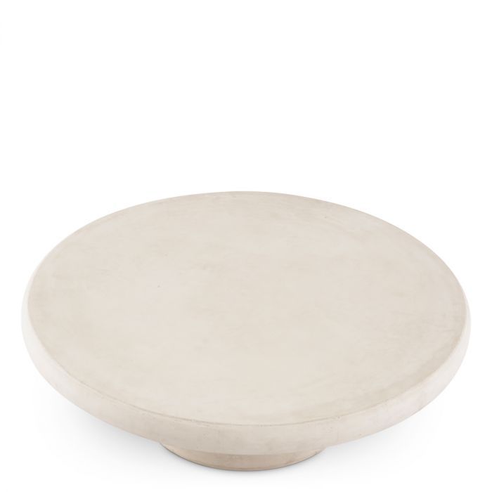 Mesa de centro de exterior Cleon crema