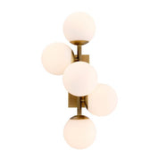 Wall Lamp Libris antique brass finish