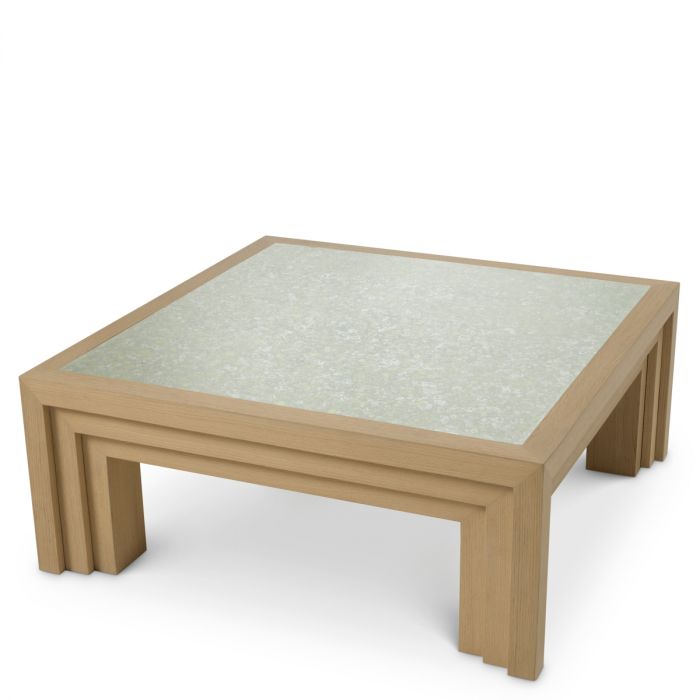 Coffee Table Metropolitan natural oak open grain veneer