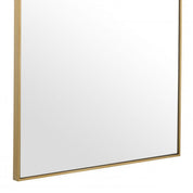 Mirror Redondo XL brushed brass finish