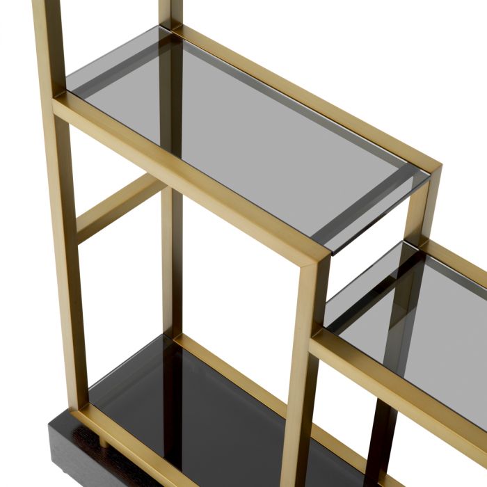 Gabinete Corrado II acabado latón cepillado