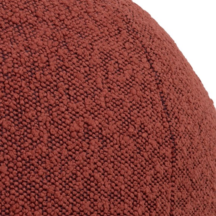 Cushion Palla L bouclé rouge
