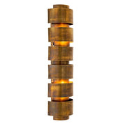 Wall Lamp Manetti L vintage brass finish