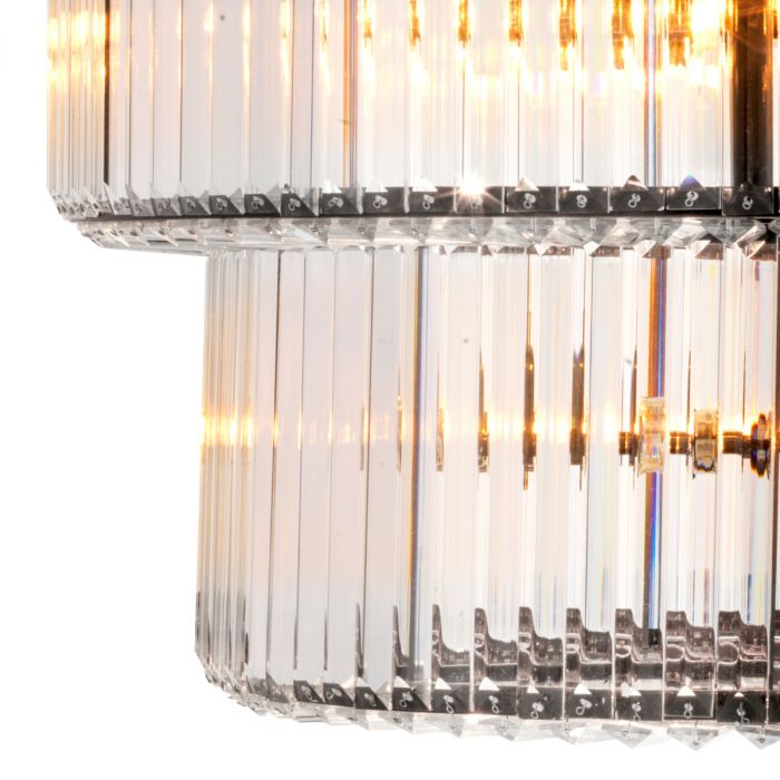 Chandelier Infinity Double bronze highlight finish