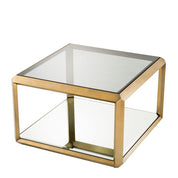 Side Table Callum brushed brass finish