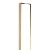 Mirror Redondo brushed brass finish 20 x 200 cm
