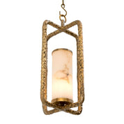 Chandelier San Lorenzo vintage brass finish